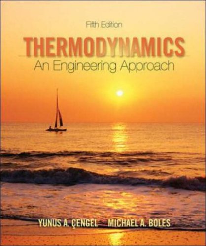 thermodynamics an engineering approach 8th ed